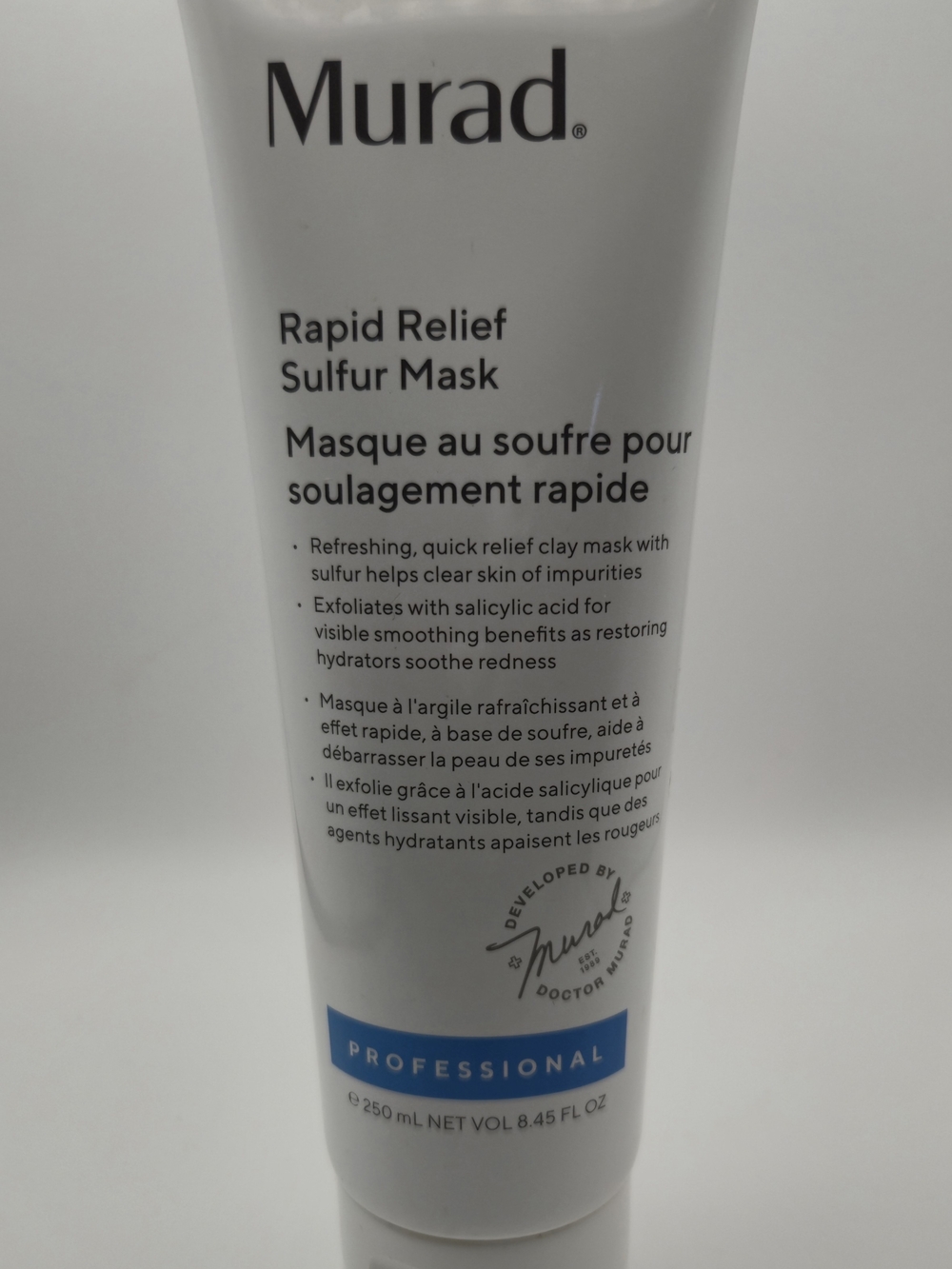 Murad Acne Control Rapid Relief Acne Sulfur Mask PRO Size 8.45 fl oz/250ml NEW